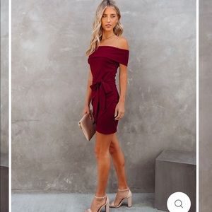 Off the Shoulder Bodycon Dress